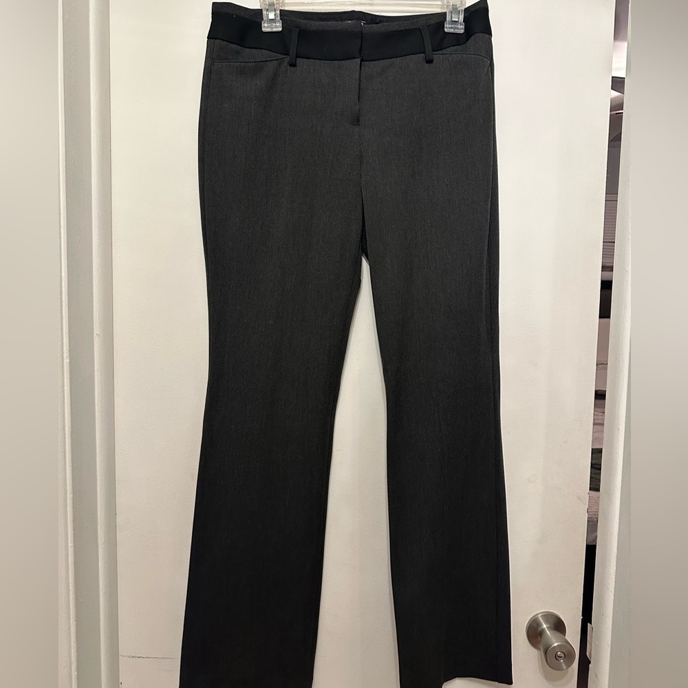 Express Black and Dark Gray Business Pant 8R